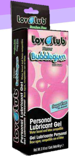 Lubricante Lov Lube Frio Con Sabor Chicle
