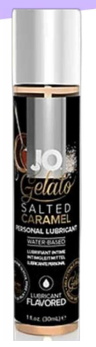 Lubricante JO Gelato Base De Agua Sabor Caramelo Salado