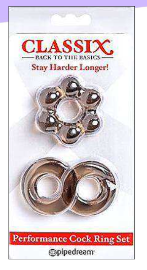 PERFORMAN COCK RING SET