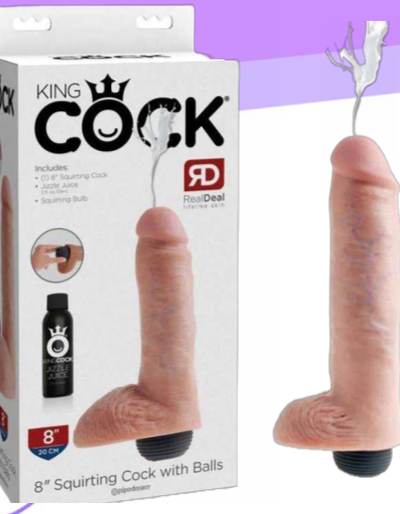 DILDO CHORREADOR KING COCK