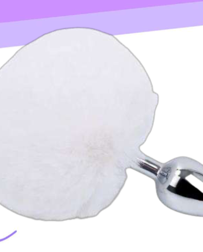 PLUG DE METAL COLITA DE CONEJO